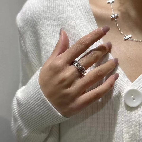 Wholesale 925 Sterling Silver Twist Ring - Image 6