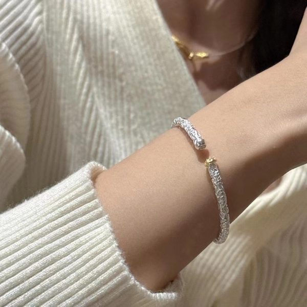 Wholesale 925 Sterling Silver Tang Grass Bracelet & Earrings - Image 6