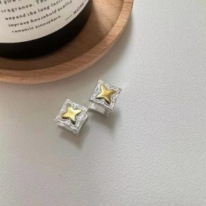 Wholesale 925 Sterling Silver Clover Earrings