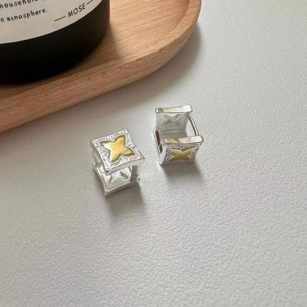 Wholesale 925 Sterling Silver Clover Earrings - Image 3