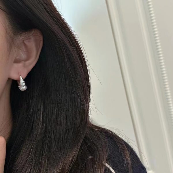 Wholesale 925 Sterling Silver Korean Freshwater Pearl Ring ＆Earrings - Image 9