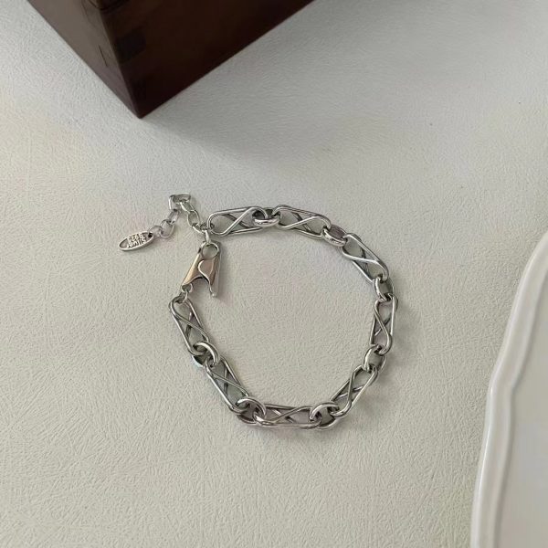 Wholesale 925 Sterling Silver Clip Bracelet