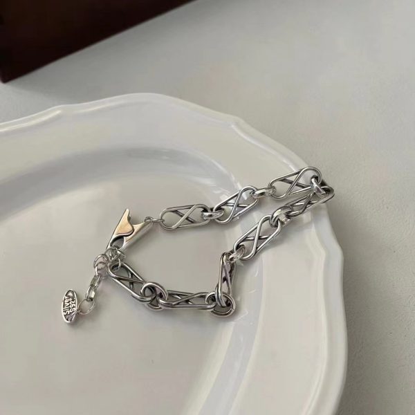Wholesale 925 Sterling Silver Clip Bracelet - Image 2