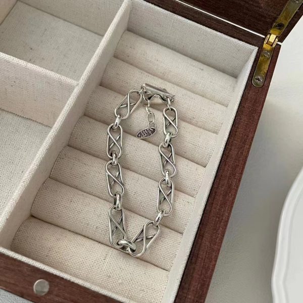 Wholesale 925 Sterling Silver Clip Bracelet - Image 3