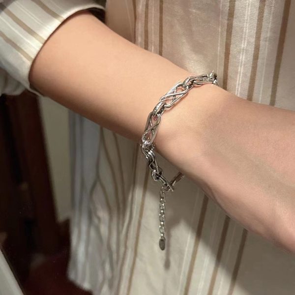 Wholesale 925 Sterling Silver Clip Bracelet - Image 4