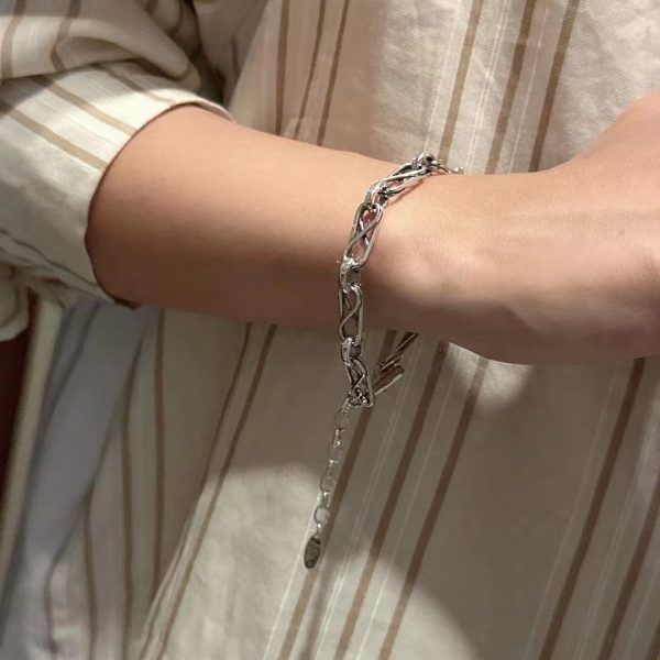 Wholesale 925 Sterling Silver Clip Bracelet - Image 5