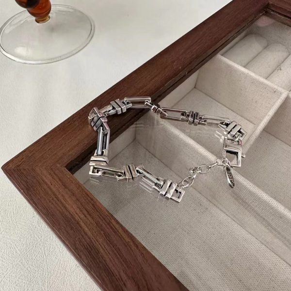 Wholesale 925 Sterling Silver Chunky Heavy Bracelet