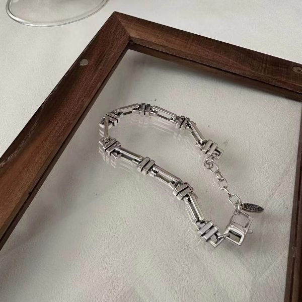 Wholesale 925 Sterling Silver Chunky Heavy Bracelet - Image 2