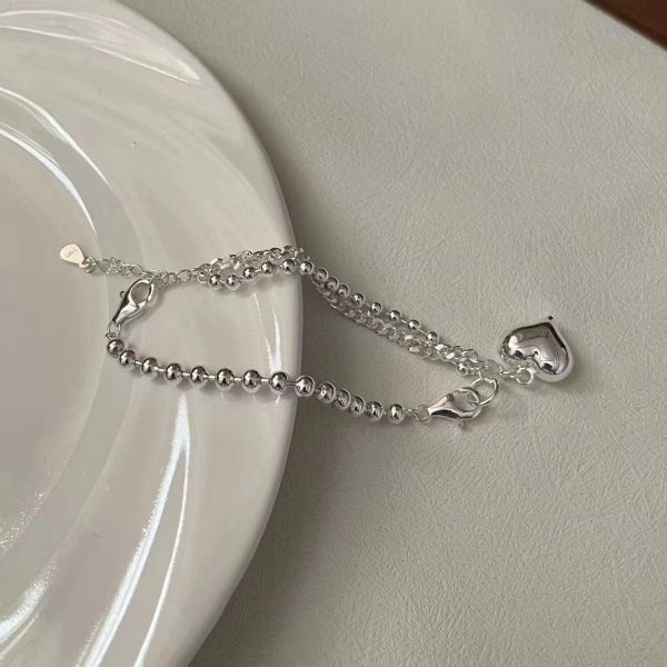 Wholesale 925 Sterling Silver Love Bracelet - Image 2