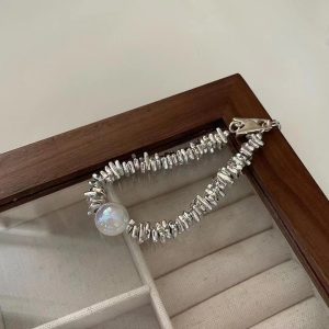 Wholesale 925 Sterling Silver Mermaid‘s Pearl Bracelet