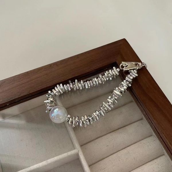 Wholesale 925 Sterling Silver Mermaid‘s Pearl Bracelet