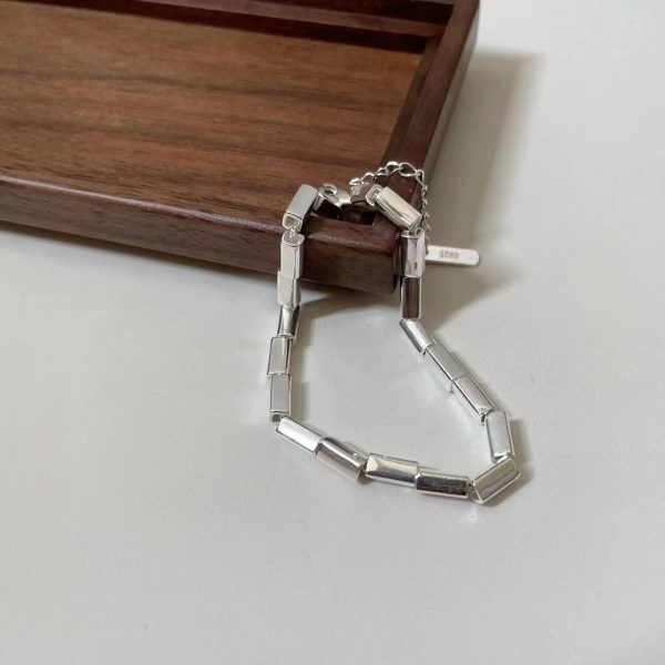 Wholesale 925 Sterling SilverTrendy Pipe Bracelet - Image 4