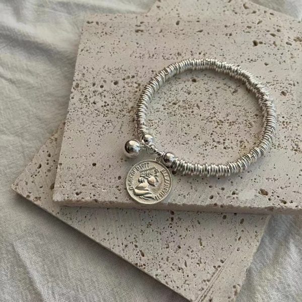 Wholesale 925 Sterling Silver Handmade Portrait Bracelet