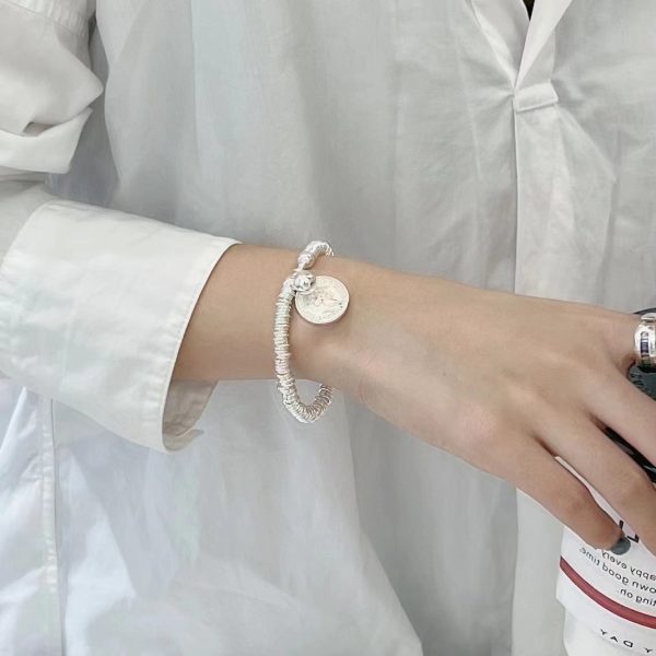 Wholesale 925 Sterling Silver Handmade Portrait Bracelet - Image 4
