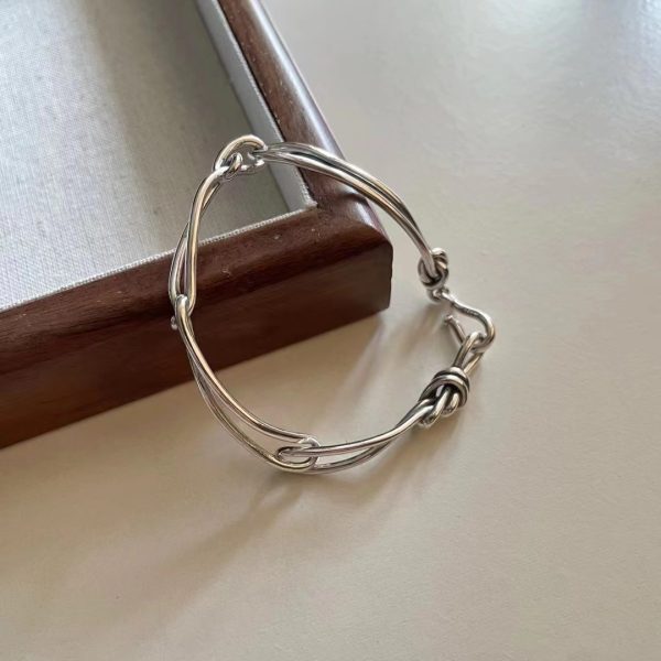 Wholesale 925 Sterling Silver Buckle Bangle - Image 4