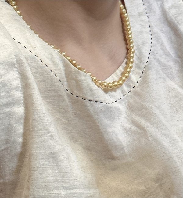 Wholesale 925 Sterling Silver Yellow Pearl Necklace - Image 6