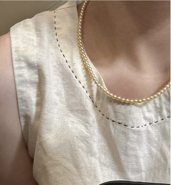 Wholesale 925 Sterling Silver Yellow Pearl Necklace - Image 5