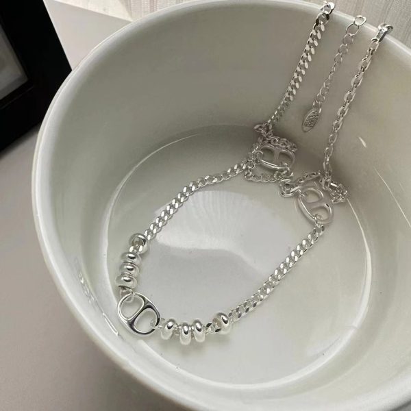 Wholesale 925 Sterling Silver Pig Nose Fashion Necklace - Image 2