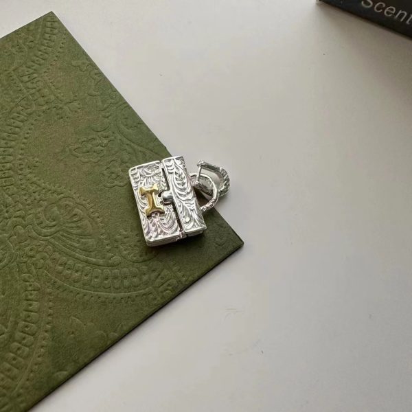 Wholesale 925 Sterling Silver Tang Grass Bag Necklace - Image 2