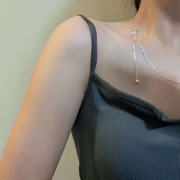 Wholesale 925 Sterling Silver Multiple Ways- Wearing Necklace - Image 5
