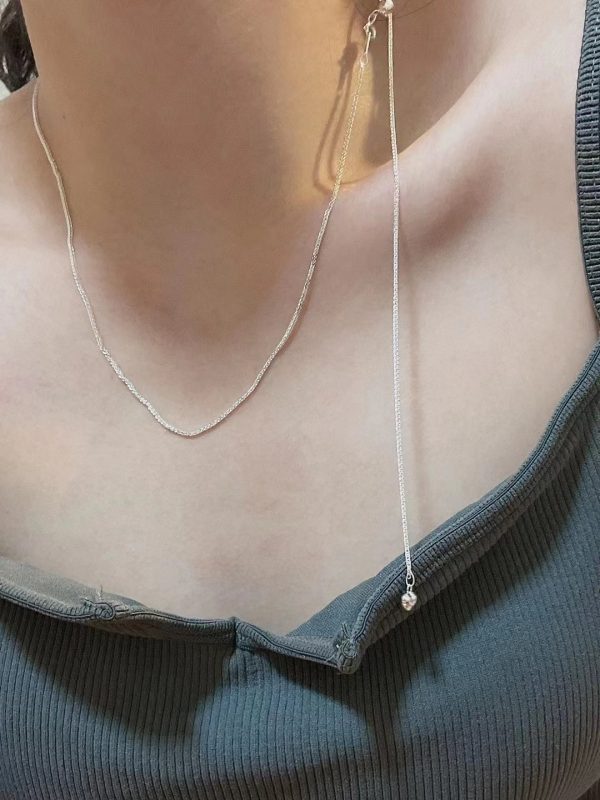Wholesale 925 Sterling Silver Multiple Ways- Wearing Necklace - Image 6