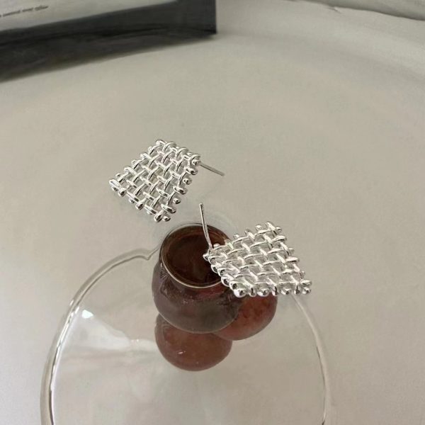 Wholesale 925 Sterling Silver Lace & Gauze Earrings - Image 2