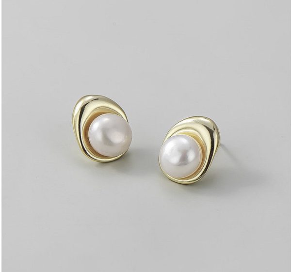 Wholesale 925 Sterling Silver Pearl Earrings - Image 3