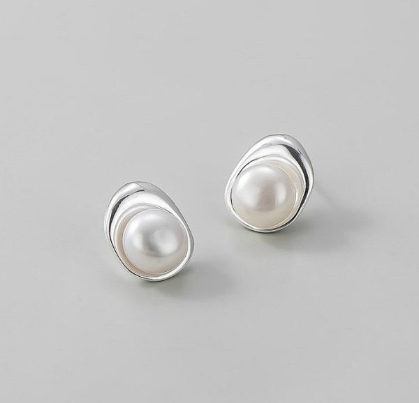 Wholesale 925 Sterling Silver Pearl Earrings - Image 4