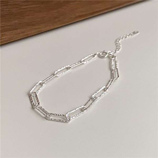 Wholesale 925 Sterling Silver Shiny Chain Bracelet - Image 3