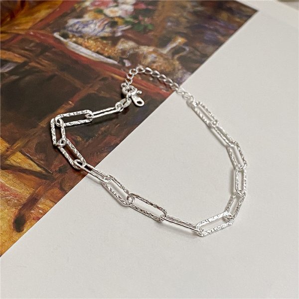 Wholesale 925 Sterling Silver Shiny Chain Bracelet - Image 5