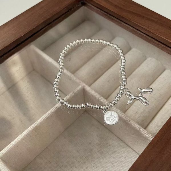 Wholesale 925 Sterling Silver Balloon Dog Bracelet - Image 2