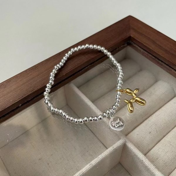 Wholesale 925 Sterling Silver Balloon Dog Bracelet - Image 3