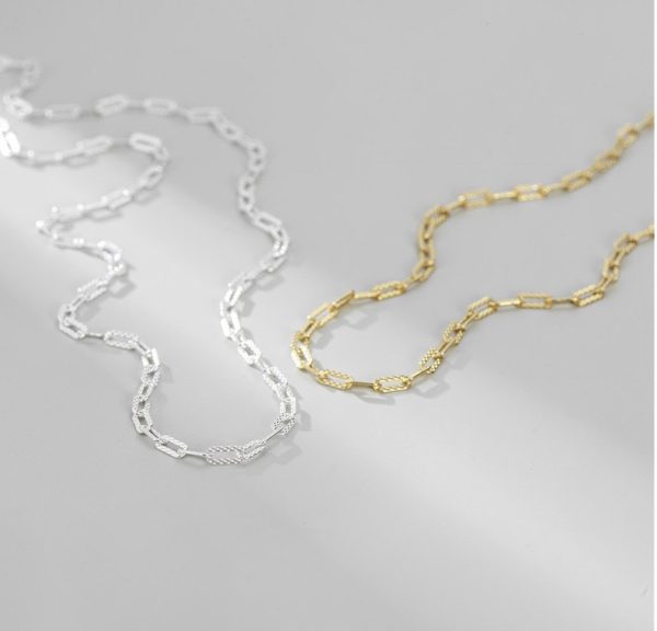 Wholesale 925 Sterling Silver Embroidery Cable Chain - Image 2