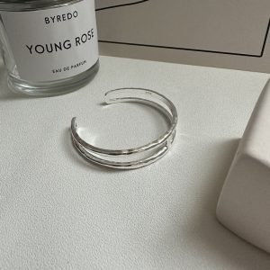 Wholesale 925 Sterling Silver Simple Classic Bangle