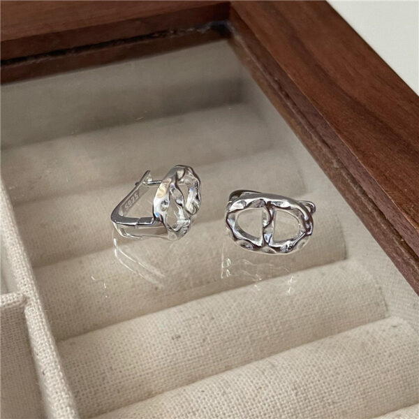 Wholesale 925 Sterling Silver Pig Nose Earrings - Image 2