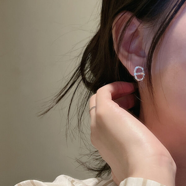 Wholesale 925 Sterling Silver Pig Nose Earrings - Image 4