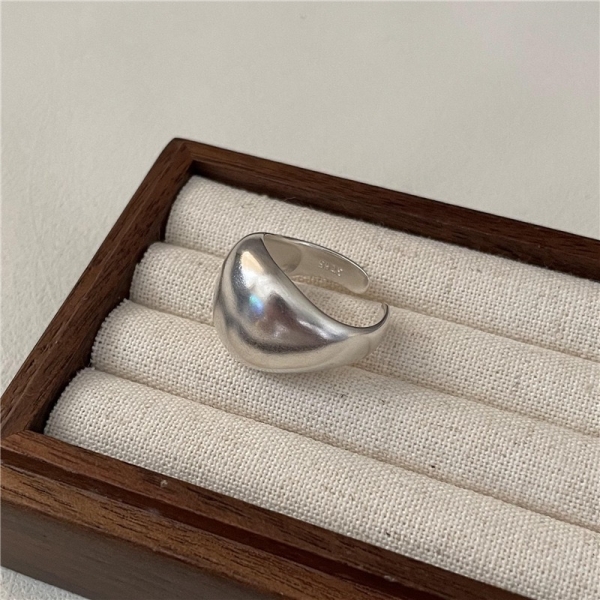 Wholesale 925 Sterling Silver Forested Dome Ring - Image 3
