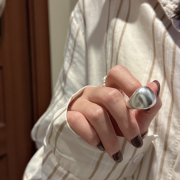 Wholesale 925 Sterling Silver Forested Dome Ring - Image 6