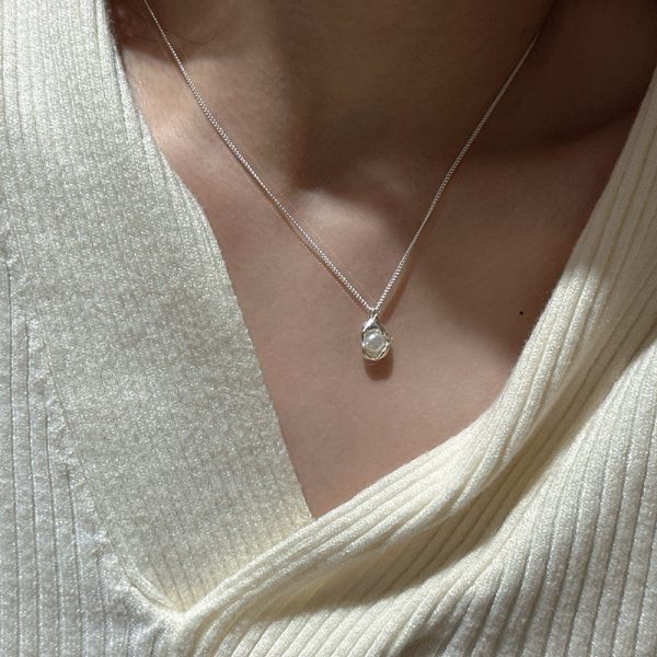 Wholesale 925 Sterling Silver Pearl Necklace - Image 5