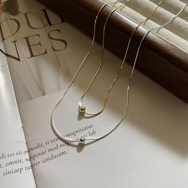 Wholesale 925 Sterling Silver Snake Necklace - Image 2