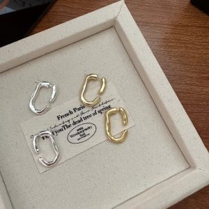 Wholesale 925 Sterling Silver Irregular Earrings