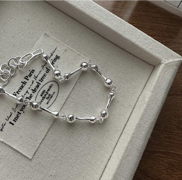 Wholesale 925 Sterling Silver Bones Bracelet - Image 2