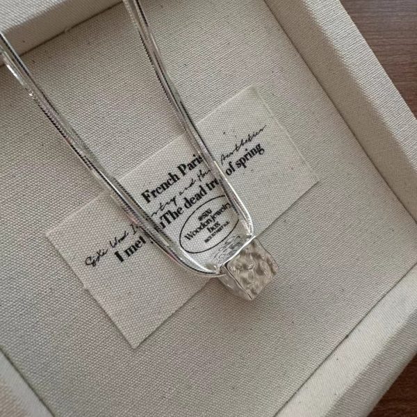Wholesale 925 Sterling Silver Triple Clavicle Necklace - Image 2