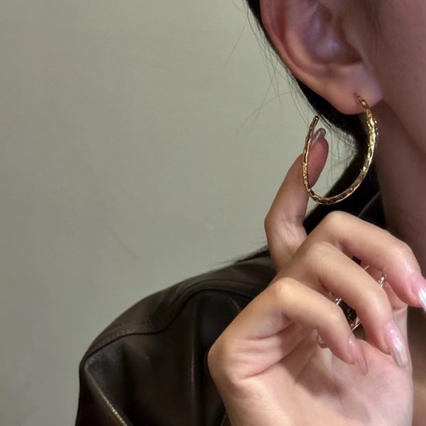 Wholesale 925 Sterling Silver Large Hoop Earrings - Image 6