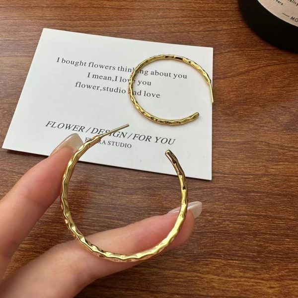Wholesale 925 Sterling Silver Large Hoop Earrings - Image 4