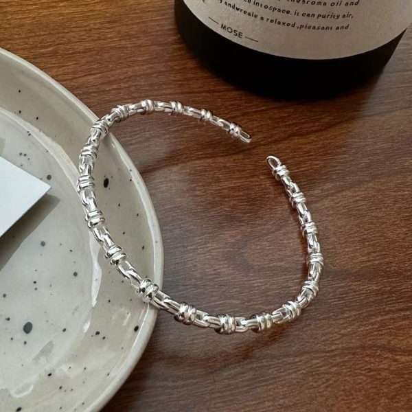 Wholesale 925 Sterling Silver Simple Bracelet