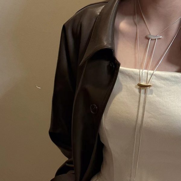 Wholesale 925 Sterling Silver Snake Sweater Necklace - Image 5