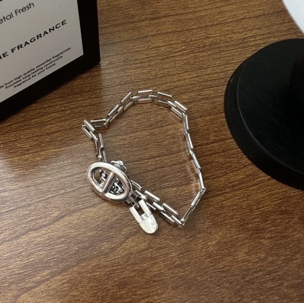 Wholesale 925 Sterling Silver Buckle Strap Bracelet