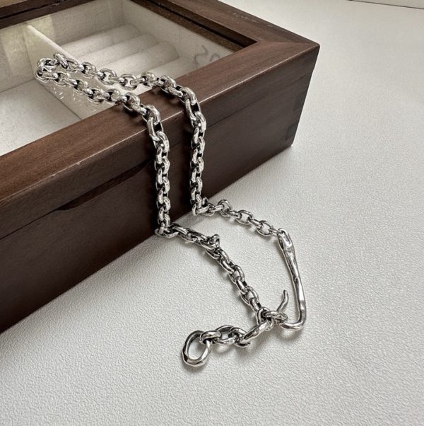 Wholesale 925 Sterling Silver Vintage Clasp Necklace & Bracelet - Image 2
