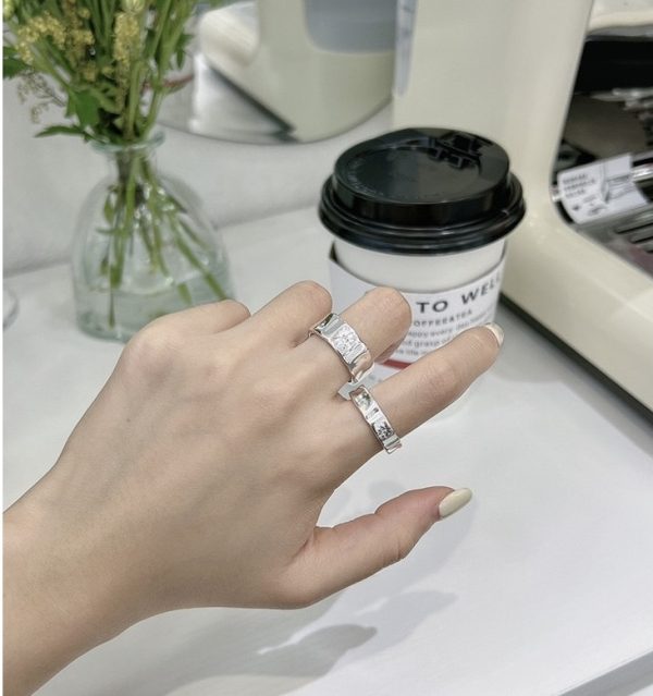 Wholesale 925 Sterling Silver Hexagram Ring - Image 4